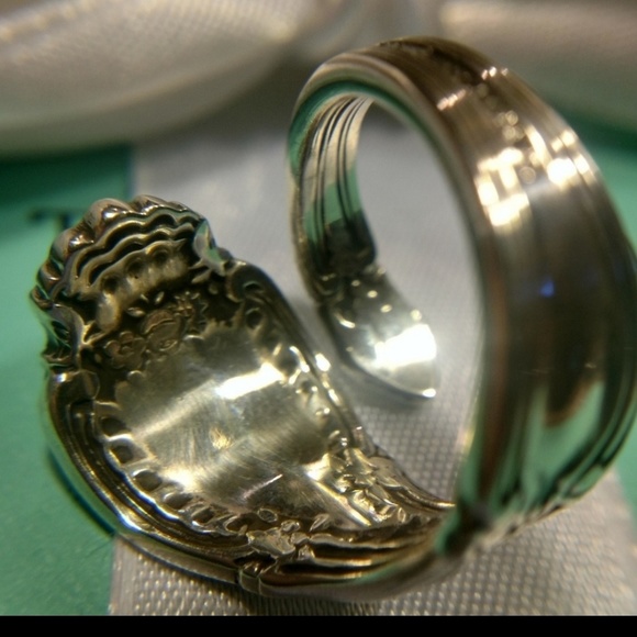 Antique1892 Tiffany & Company Richeliue Spoon-Ring #14 - Picture 6 of 9